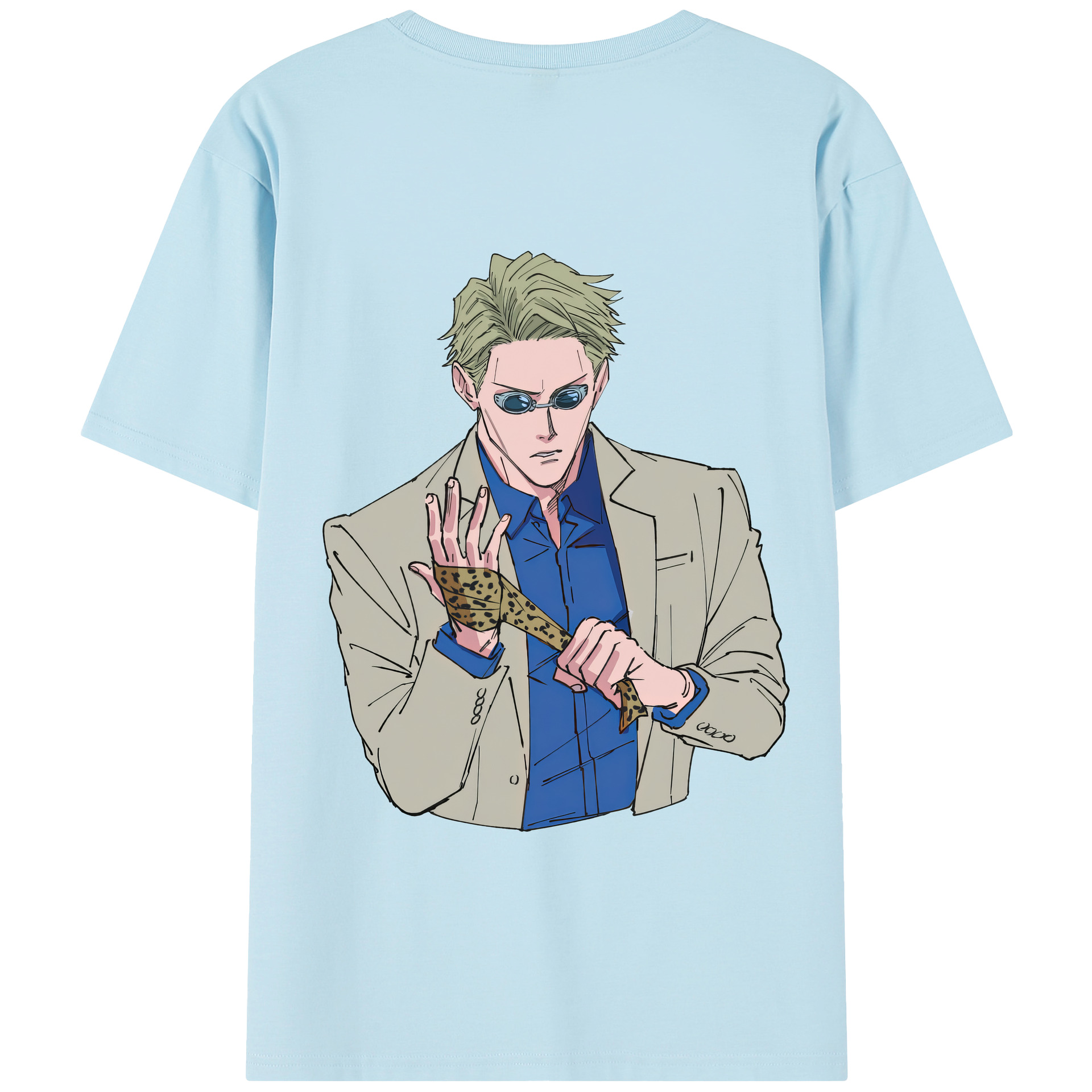 （画像用） 呪術廻戦 Jujutsu Kaisen 綿100％半袖Tシャツ（背面プリント）